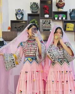 2025 Vintage afghan Kuchi robe à la main traditionnel brodé pachtoune Culture tenue décontractée pour les femmes Festival porter - Product Image 3