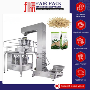 Offre exclusive sur les machines d'emballage rotatives à 8 stations PLC Servo 220V/380V avec garantie d'un an pour les cornichons et les sauces - Product Image 5