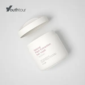 Cosmetic Plastic Eco Friendly Cosmetics Packaging 300g 1000g Jar With Lids Body Scrub Moisturizing Emulsion Containers White Cap