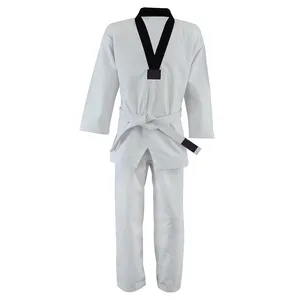 Taekwondo Uniformes Karate Suit Artes Marciais Veste/Fabricantes Atacado Taekwondo Uniformes Sportswear Serviço OEM Disponível