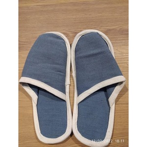 Nuevas Pantuflas Abiertas Transpirables de Color Sólido, Pantuflas Casuales, Pantuflas de Spa para Huéspedes, Hotel, Viajes, Unisex, Talla Universal, Lavables - Product Image 1