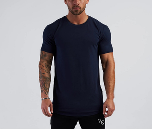 Venta al por mayor de alta calidad de los hombres llano muchos colores camiseta de sublimación personalizada para Hombre Camisetas en blanco de gran tamaño camiseta para hombres - Product Image 1