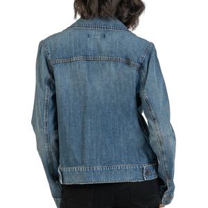 แจ็คเก็ตยีนส์ผ้าฝ้ายระบายอากาศสำหรับผู้หญิง ดีไซน์ล่าสุด ออกแบบสไตล์ของคุณเอง ขายดี - Product Image 6