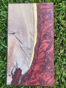 เขียงเสิร์ฟชีสอเนกประสงค์ทันสมัย ขนาด 12x8 นิ้ว ทำจากเรซินธรรมชาติและไม้มะกอก เป็นมิตรต่อสิ่งแวดล้อม ทนทาน - Product Image 4