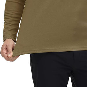 Manufacturer Men Quick Dry Polo Long Sleeves <b>Shirt</b> Polyester Moisture Wicking Lightweight Casual T <b>Shirt</b> Short Sleeve Wholesale - Product Image 6
