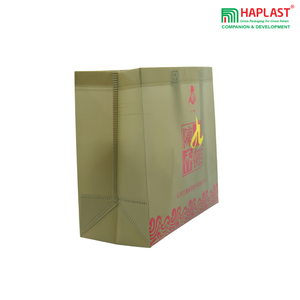 Sac tissé en PP laminé imperméable imprimé couleur personnalisé, promotion du fabricant vietnamien, sac de courses à poignée - Product Image 6