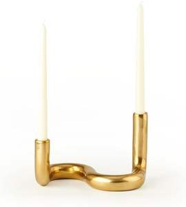 Exclusivo portavelas de latón hecho a mano para interiores elegantes y decoración de bodas con detalles de primera calidad y encanto único - Product Image 2