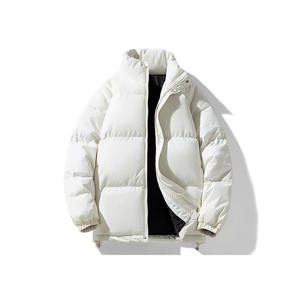 Chaqueta acolchada ligera y empacable resistente al invierno de burbujas para hombre chaqueta de burbujas OEM transpirable personalizada - Product Image 2