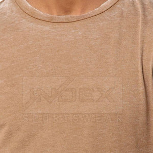 Camiseta de Hombre con Lavado Ácido, Diseño Moderno, Manga Corta, Corte Regular, Secado Rápido, Cómoda, Alta Calidad, 100% Algodón, INDEX SPORTSWEAR - Product Image 5