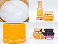 LEBELAGE 50g Crème de Nuit Végétalienne Sans Parabène à la Niacinamide Sensation Réelle Lotion Éclaircissante Anti-Âge Soin Anti-Rides Toutes Imperfections