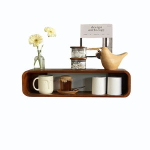 Estante de vajilla de madera montado en la pared - Product Image 4