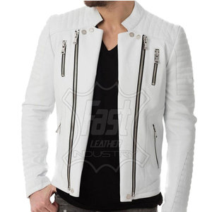 Nouvelle arrivée de veste en cuir tendance de haute qualité pour hommes Meilleur design Veste en cuir conçue pour l'hiver pour hommes - Product Image 1