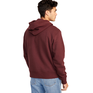 Sudadera con Capucha de Algodón Negro 100% de Alta Calidad para Hombre, Sudadera con Estampado Personalizado, Diseño Sólido, Material Térmico de Forro Polar para Invierno - Product Image 2