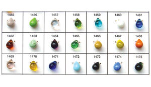 Cuentas de cristal de Murano de colores mezclados para la fabricación de joyas, diseño atractivo, cuentas de cristal de Murano de alta calidad para la fabricación de pulseras - Product Image 3