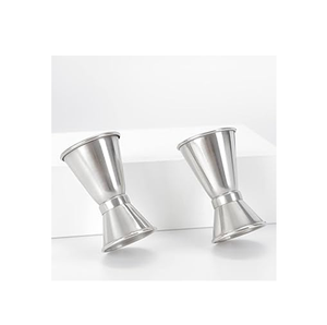 แก้วช๊อตสแตนเลสสำหรับเครื่องดื่มบาร์ที่บ้านแก้วตวงเครื่องดื่มค็อกเทลคู่แบบญี่ปุ่น - Product Image 2