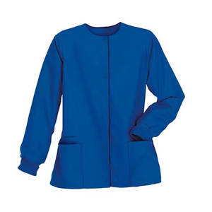 Venta al por mayor de manga larga Scrubs chaquetas con cremallera de invierno con logotipo personalizado de los hombres con cremallera chaquetas Softshell chaquetas médicas Scrubs - Product Image 6