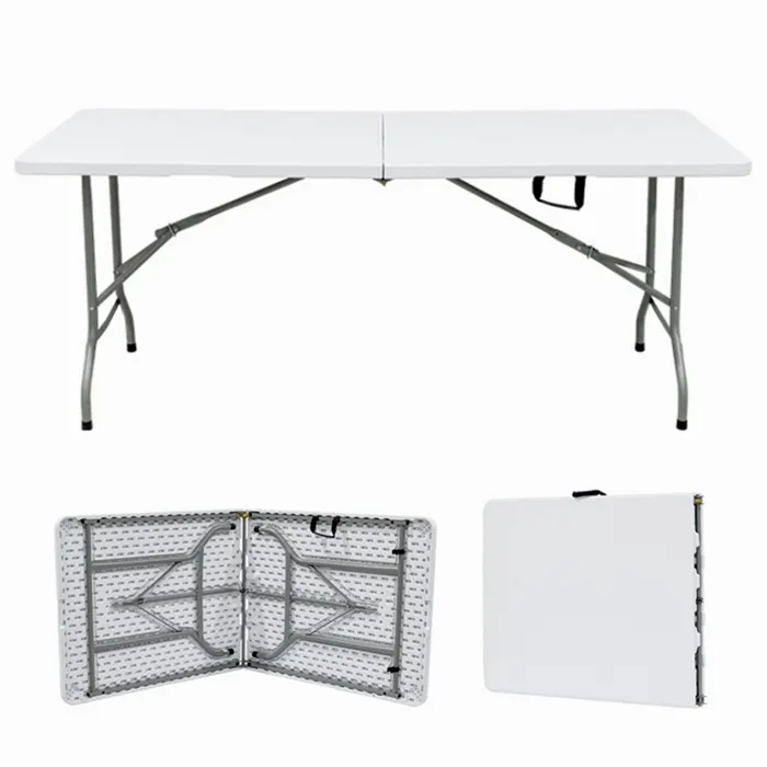 Hot Selling 6ft Square Outdoor Folding Table Party Table Plastic Folding Table