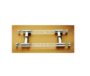 Poignée en acrylique Poignées de porte d'armoires de cuisine Poignées de porte transparentes pour placard 2 tailles différentes avec vente - Product Image 4