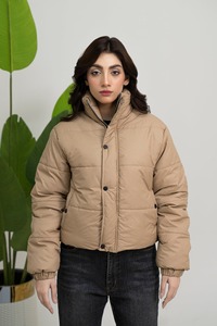 Veste matelassée pour femme, best-seller transfrontalier 2026, manteau chaud en coton rembourré, mélange de duvet, mode décontractée, vêtements d'extérieur d'hiver - Product Image 5