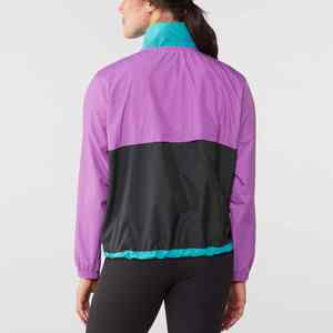 Chaqueta Cortavientos Impermeable para Mujer, Talla Grande, con Logotipo Personalizado, Tejido de Poliéster, Protección contra el Viento y el Agua, Talla XS - Product Image 2