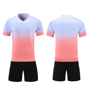 เสื้อทีมฟุตบอลผ้าโพลีเอสเตอร์100% เสื้อเจอร์ซีย์และเครื่องแบบฝรั่งเศสพิมพ์โลโก้ได้ตามต้องการสำหรับผู้ใหญ่ - Product Image 6