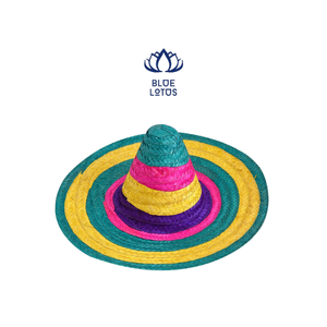 Best-selling Mexican <b>Sombrero</b> Straw Hat: Exceptional Straw Hat in a Variety of Colors With a Seagrass Palm Leaf Design - Product Image 2