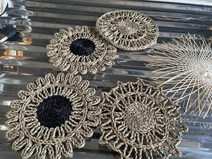 <b>Products</b> Natural Hot Selling With <b>Cheap</b> Price for Export From Manufactory Handicraft Seagrass Hanging Plate - Product Image 4