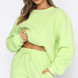 Ensemble de mode décontracté grande taille pour femmes Sweat à capuche en molleton de coton avec impression numérique pour l'hiver - Product Image 4