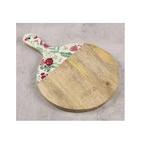 Tabla de cortar moderna, forma ovalada, superventas, uso de cocina hecho de madera, madera de acacia, Color Natural, tabla de cortar de estilo moderno - Product Image 5