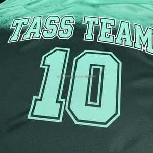 Conjunto de Uniforme de Baloncesto para Hombre Adulto al por Mayor, Camiseta y Pantalones Cortos de Poliéster con Impresión Digital Reflectante, Servicio OEM Personalizado - Product Image 4