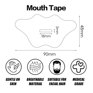 Anti-Schnarch-Lippen-förmige Mundst reifen mit PE-Material CE-zertifiziertes hypo allergenes und latex freies Schlafmittel - Product Image 2