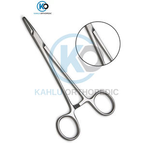 KAHLU-Soporte de aguja de acero inoxidable para uso médico, soporte de aguja ortopédica de 16 Cm para cuidado Dental - Product Image 6