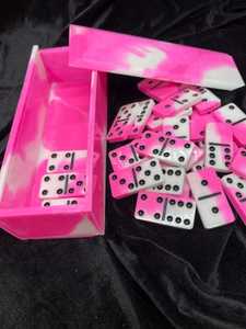 กล่องเล่นเกมโดมิโนทำจากทองเหลืองฝังเกมโดมิโนสำหรับขายส่ง - Product Image 3