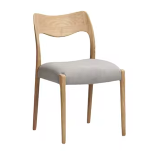 Teak Wood <b>Dining</b> <b>Chairs</b> For Home <b>Dining</b> Room Furniture With Soft Cushion Super Comfortable Manufacturing In Indonesia - Product Image 3
