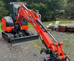 Pour mini-excavatrice KX033-4 de 3 tonnes, capacité de la benne de 0,12 m³, moteur, boîte de vitesses, pompe, roulement à vendre - Product Image 6