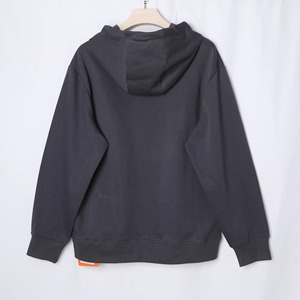 เสื้อกีฬาแบบสวมศีรษะของผู้ชายเสื้อสเวตเชิ้ตสีดำดีไซน์กราฟิกเสื้อกันหนาวมีฮู้ดแบบเรียบสำหรับการระเหิด - Product Image 2