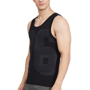 Marque personnalisée hommes débardeurs respirant été maillots Slim ajusté Muscle chemise sans manches pour Fitness musculation lavé - Product Image 3