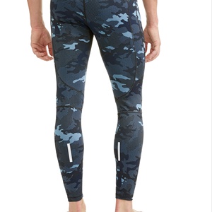 Pantalon de compression personnalisé, collants pour hommes, leggings de course à pied, de gymnastique, de sport, de fitness, de jogging, d'entraînement, leggings pour hommes - Product Image 5