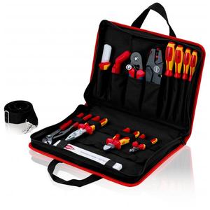 For Knipex Compact Tool Bag for Electrical Systems 14-Piece <b>Set</b> - Product Image 2