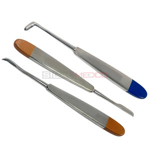 ชุดเครื่องมือทางการแพทย์3ชิ้นสำหรับถอนฟันเครื่องมือทางการแพทย์สำหรับสกัดกระดูกและฝังรากฟัน - Product Image 5