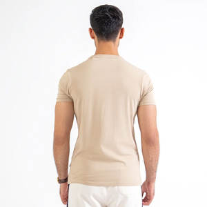 Ropa informal, llegada de verano, camiseta ligera, diseño OEM, logotipo personalizado, camisetas de talla grande para hombre en calidad Superior transpirable - Product Image 6