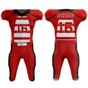 Uniformes de fútbol americano personalizados de alta calidad para entrenamiento juvenil diseño transpirable - Product Image 5