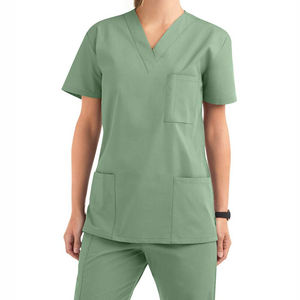 Uniformes médicaux de gommage de pharmacie vente en gros ensembles de gommage de survêtement d'hôpital costumes de gommage personnalisés à la mode pour les médecins et les infirmières - Product Image 5