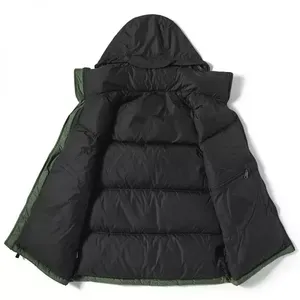 Gilet matelassé pour homme, veste sans manches, nouveau style respirant, doudoune d'hiver chaude, col montant ample, veste matelassée - Product Image 2