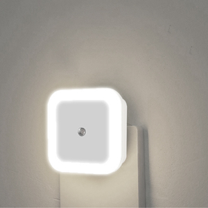 Veilleuse LED lapin blanc DK-884 contrôle tactile Mini lampe ABS couleur chaude Plug-In chambre ou chambre Eclairage de projection - Product Image 1