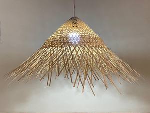 Bamboo Lamp Round Ceiling <b>Paper</b> <b>Light</b> <b>Shade</b> Bamboo Vietnam Bamboo <b>Lights</b> Made in Viet Nam - Product Image 5