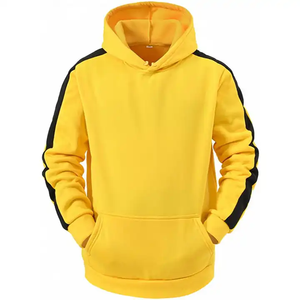 Personnalisé 500 gsm 100% coton tissu hommes sweats à capuche personnaliser blanc décontracté surdimensionné sweat à capuche impression broderie logo pour unisexe - Product Image 5