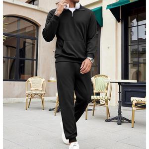 Custom Polyester <b>Men</b> <b>Sweat</b> Suits High Quality Set Comfortable Breathable and <b>Sweat</b> <b>Pants</b> Man Tracksuits - Product Image 3