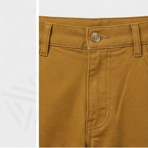 Men's Slim Fit <b>Chinos</b> Pants Casual Solid Color Trousers With Mid <b>Waist</b> Straight Pattern Premium Quality Customized Color New - Product Image 3