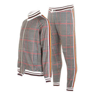 Survêtements de sport 2025 pour hommes, ensemble deux pièces en molleton pour la gym et le fitness, tenue de jogging pour hommes - Product Image 1